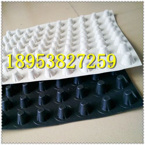 瀘州20 30高塑料或橡膠凸點向上排水板現貨銷售蚌埠濾水板